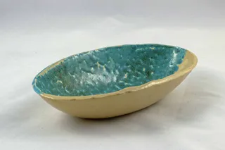 Petra Zobl Keramik - Schale melone transparent 1